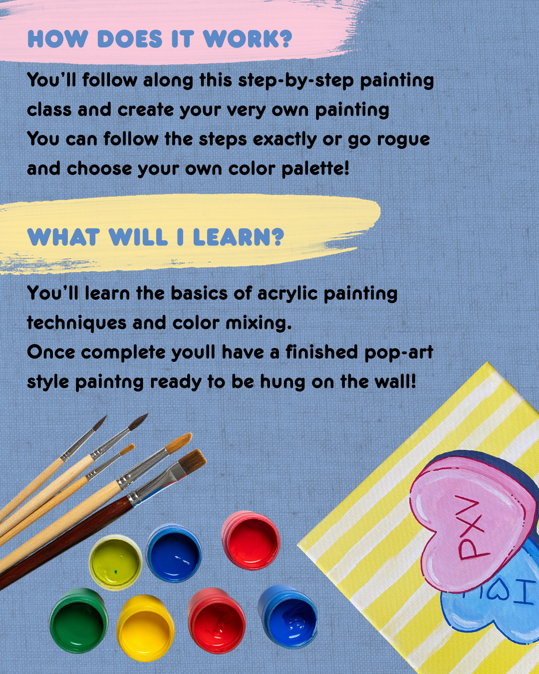 Paint-A-Long "PXV Candy", 2.11, 6:30 - 8:30 PM (21+)