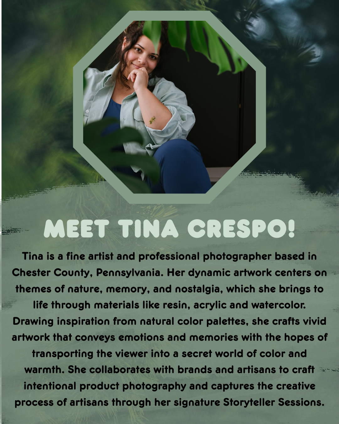 Photo Embroidery with Tina Crespo, 11.11.2026, 7:00 - 9:00 PM