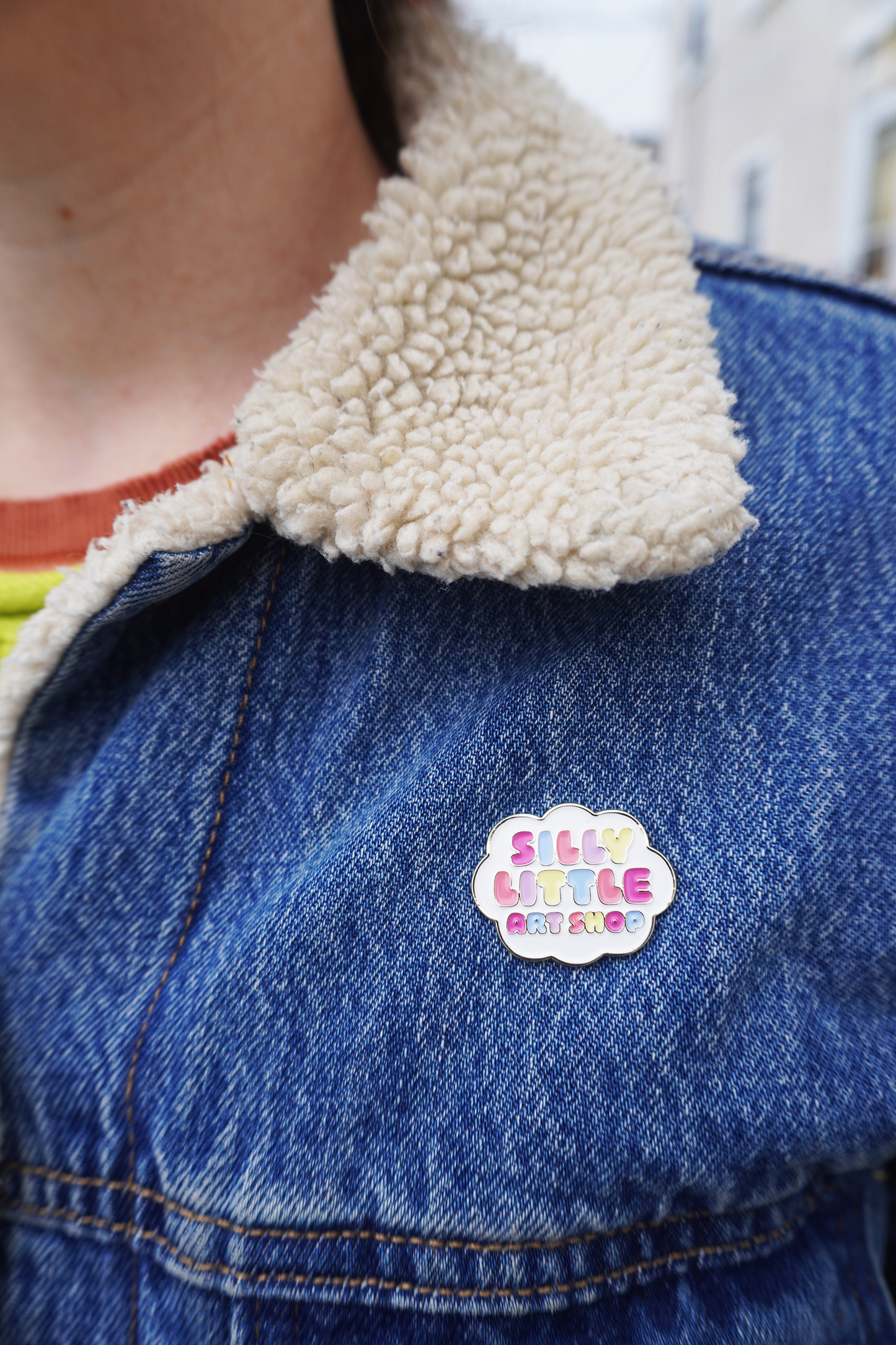 Silly Little Enamel Pin
