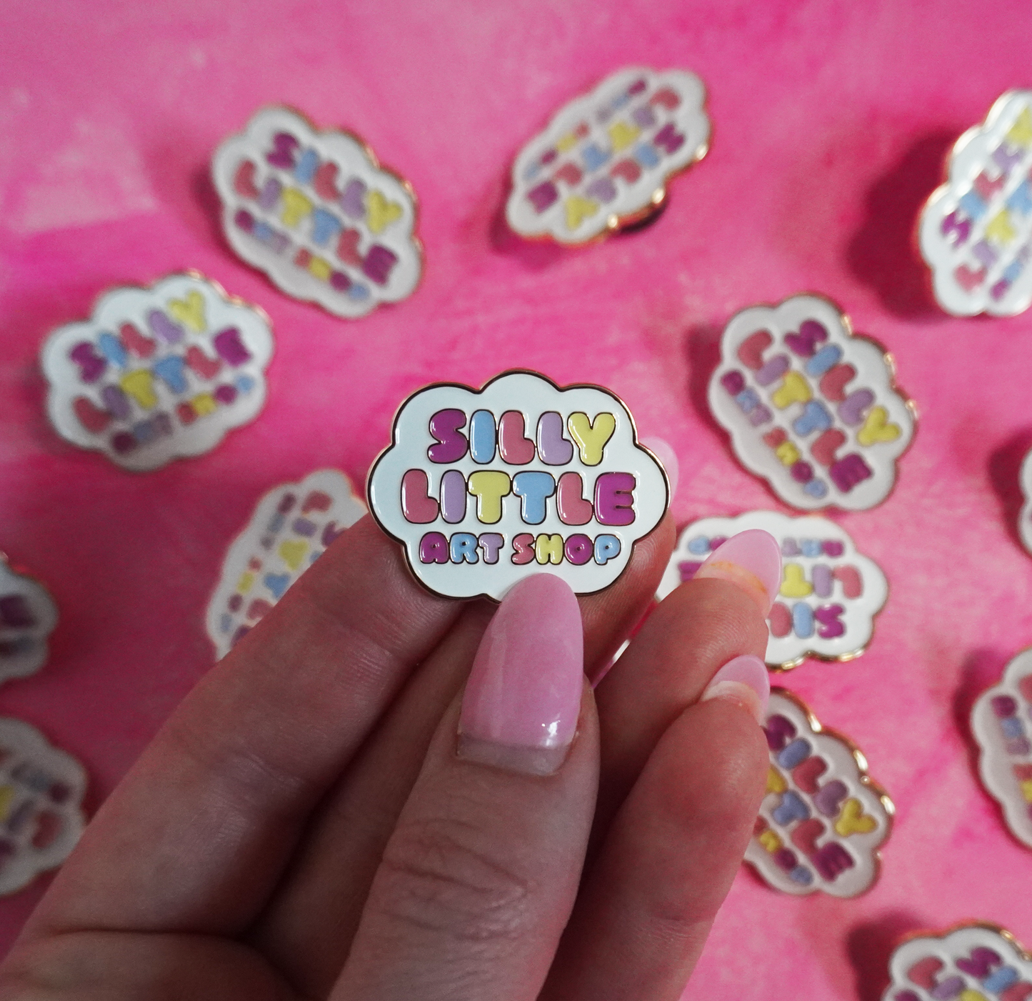 Silly Little Enamel Pin