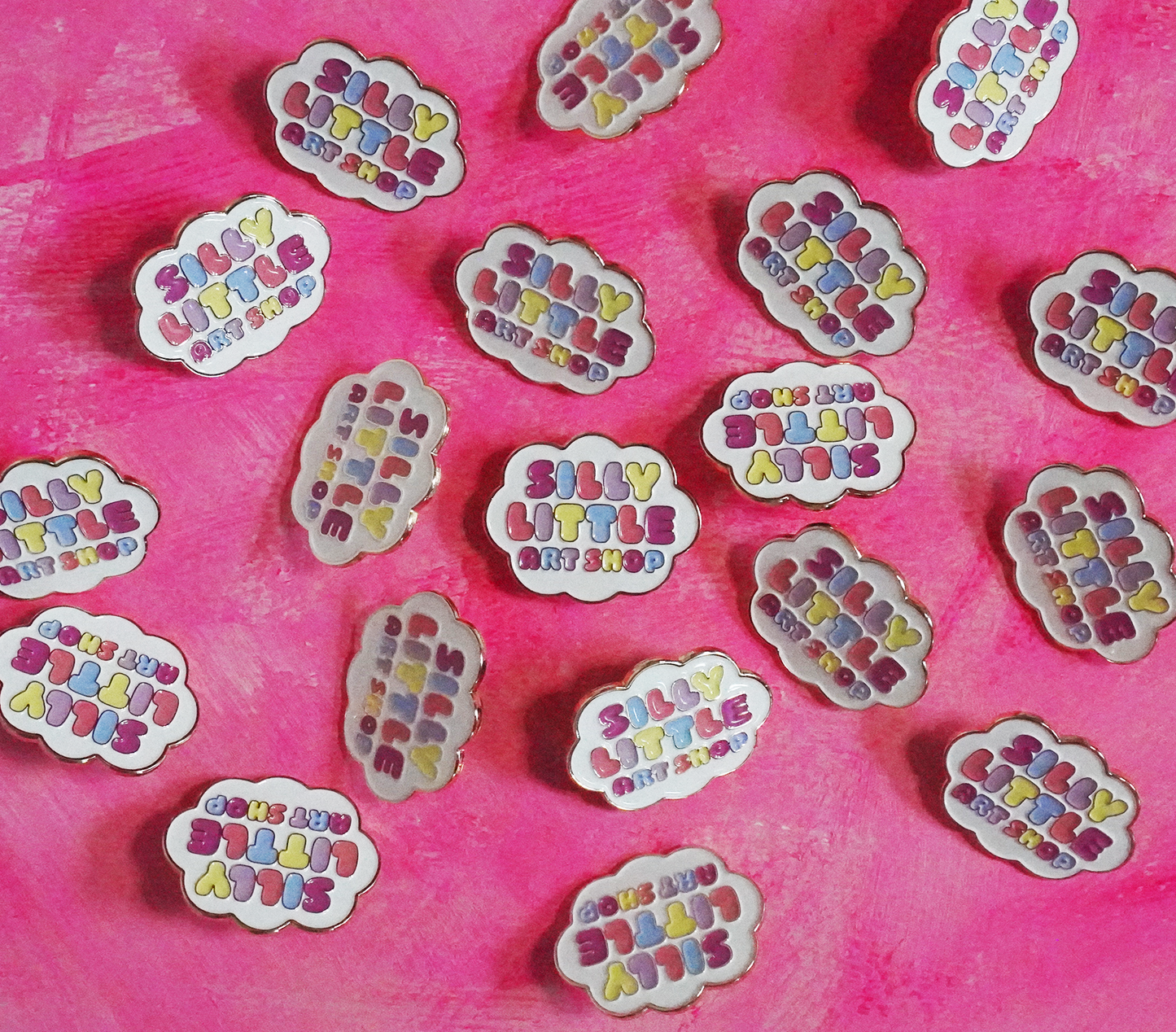 Silly Little Enamel Pin