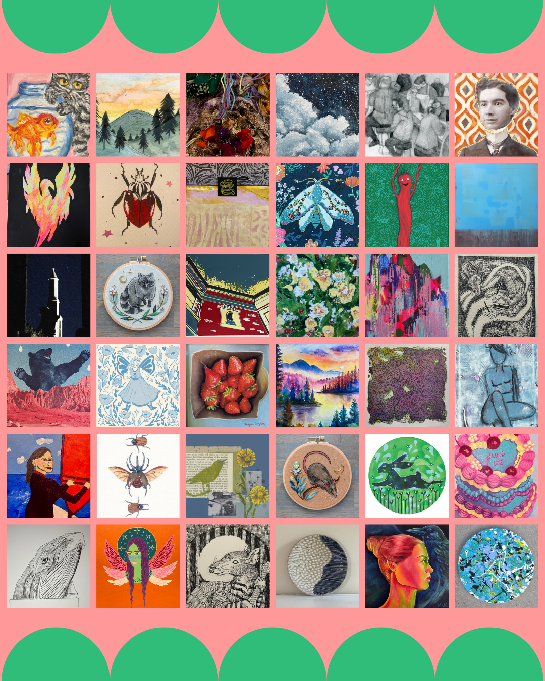 Gallery Wall: Affordable Art Show