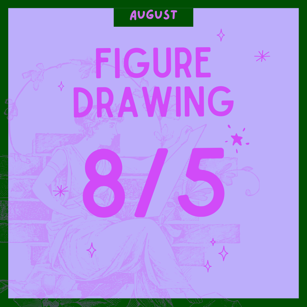 Figure Drawing 8.5, 7-9PM