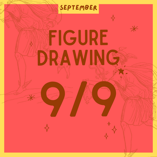 Figure Drawing 9.9, 7-9PM
