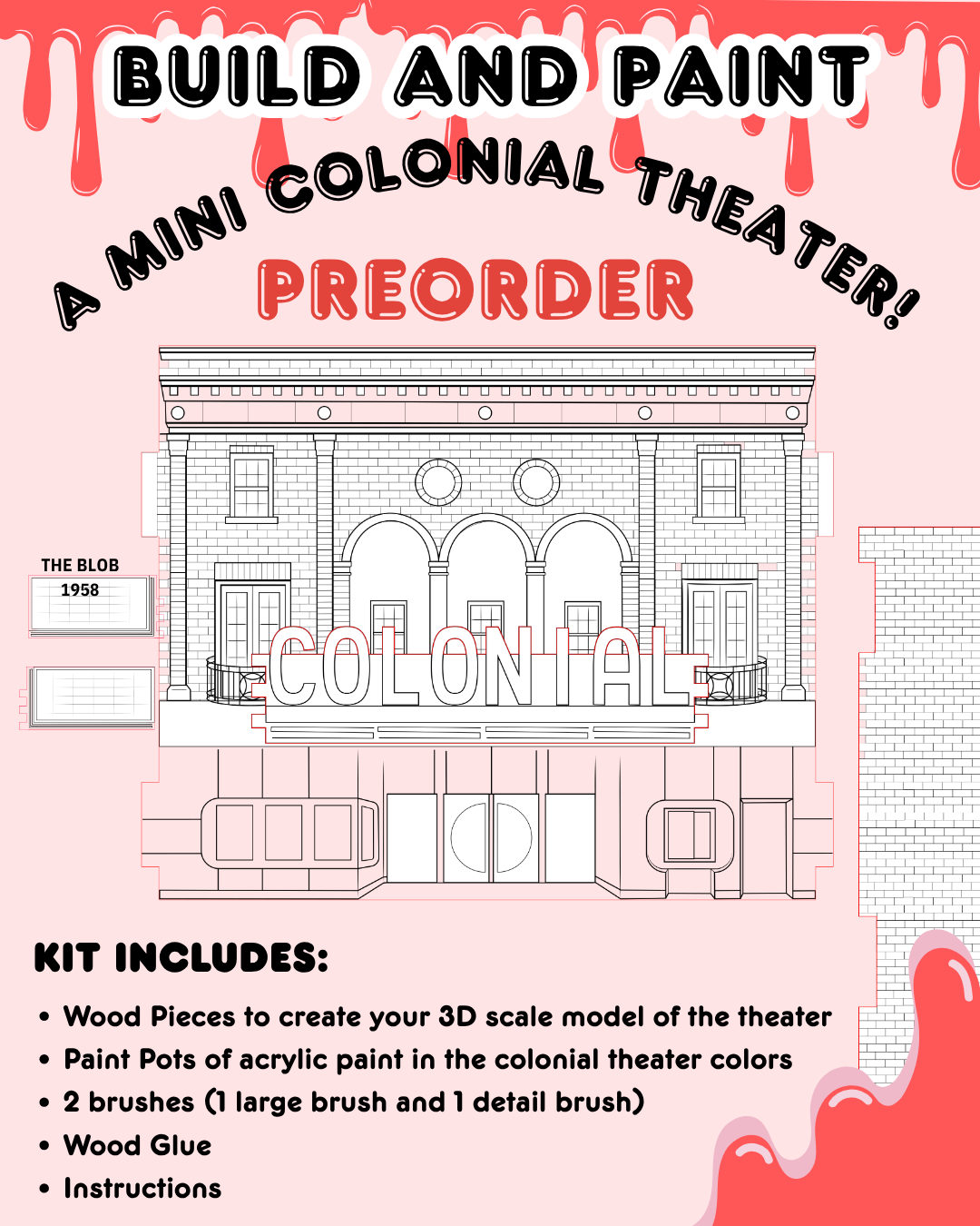 PREORDER: "Build & Paint: A Mini Colonial Theater"