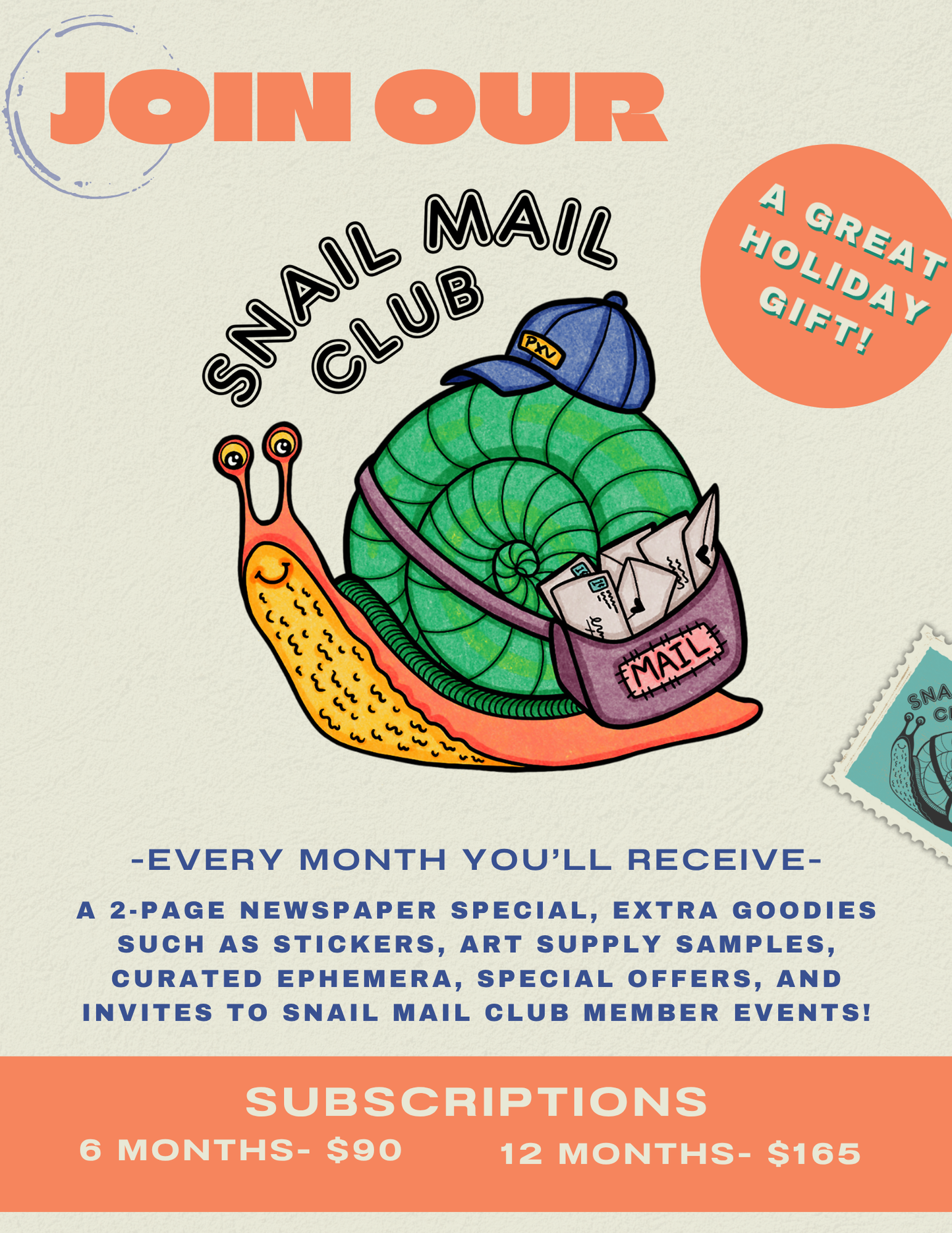 Snail Mail Club Subscription