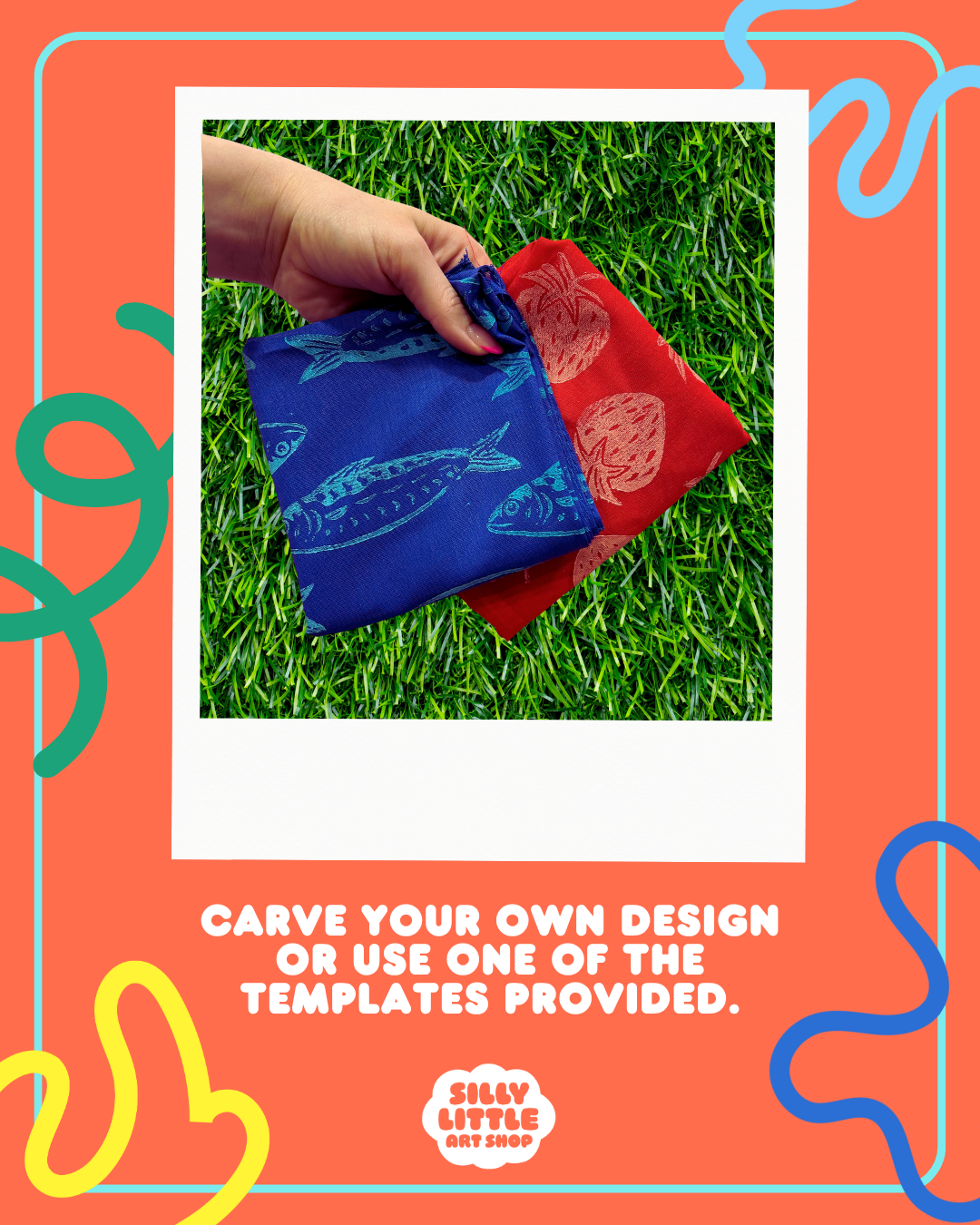 Block Printed Bandanna 8.10, 1-4 PM