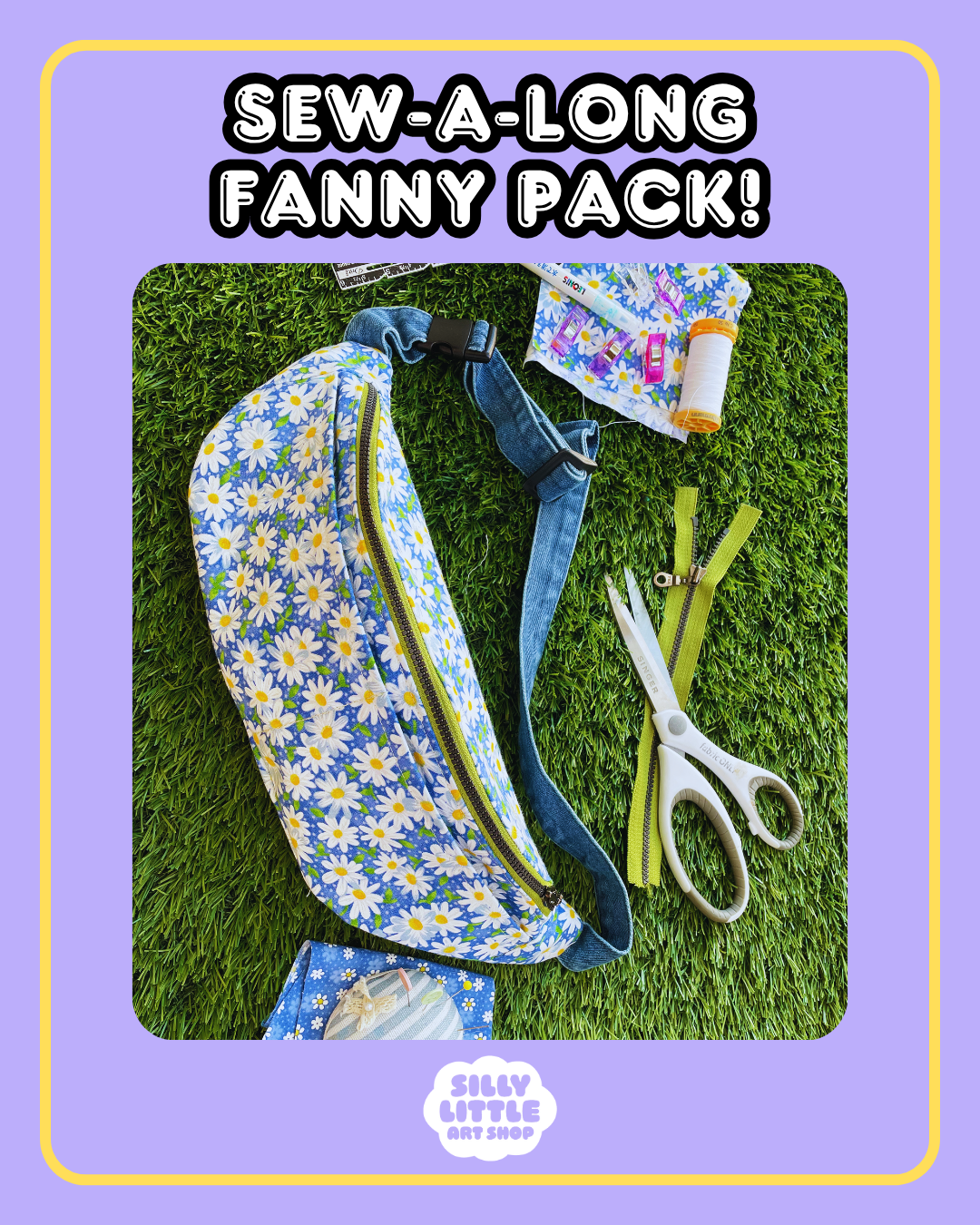 Sew Along - Fanny Pack 8.24, 2-6 PM