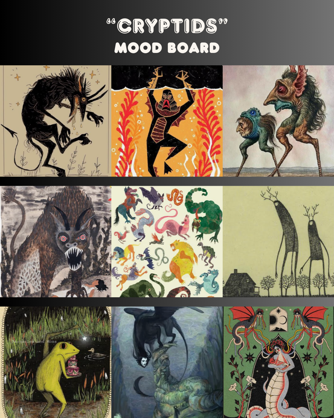 Call To Art: Cryptids, Due: 9.18.26