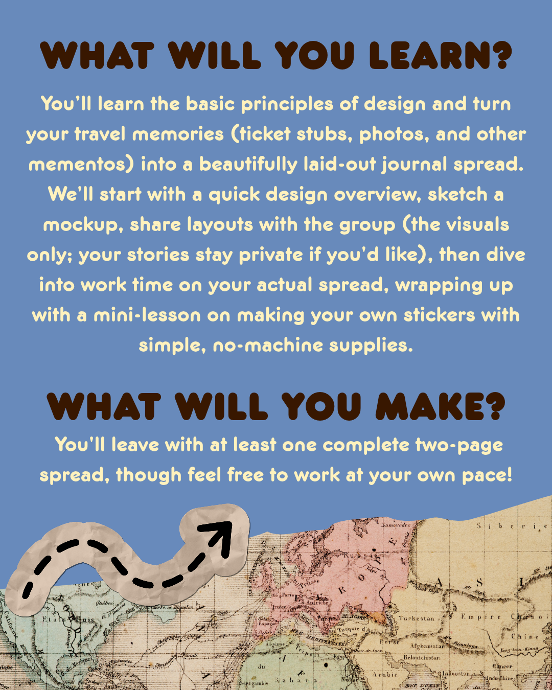 Travel Journaling With Sarah Danforth, 11.12.26, 7:00 - 9:00 PM