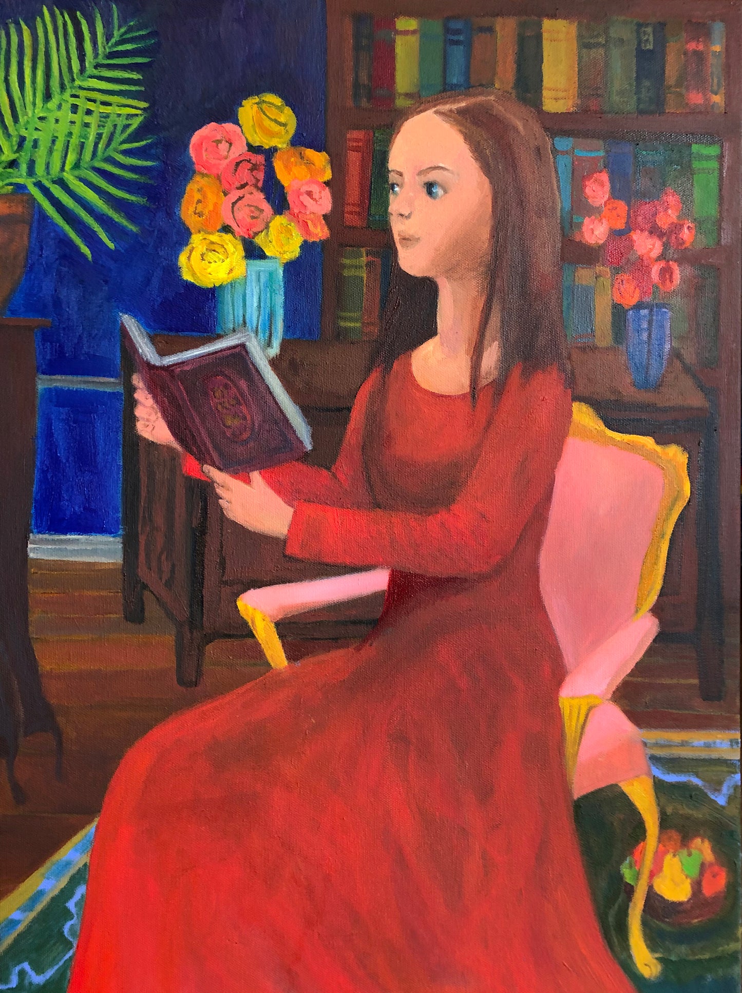 "Rory In Richards Study"