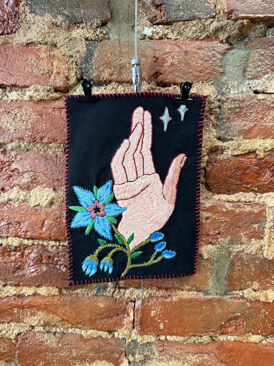 Hand Study with Borage - Lisa Urban