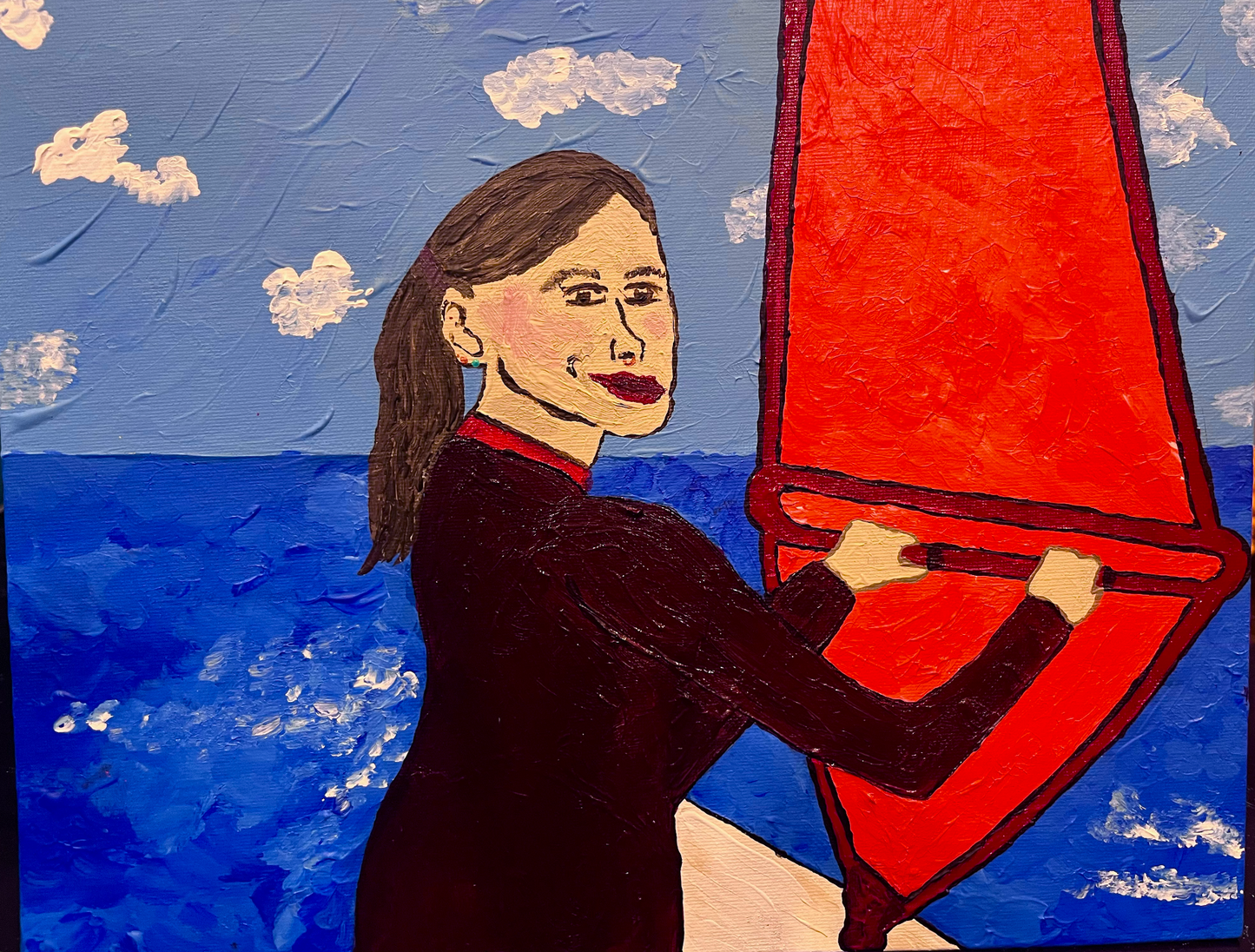 Katie Van Ettan - Windsurfer in Marseille